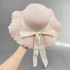 Summer Straw Wide Brim Hat With Foldable Design For Beach And Sun Protection