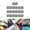 10 Pcs Car Wind Deflector Fixing Clips Side Window Wind Deflectors Clips