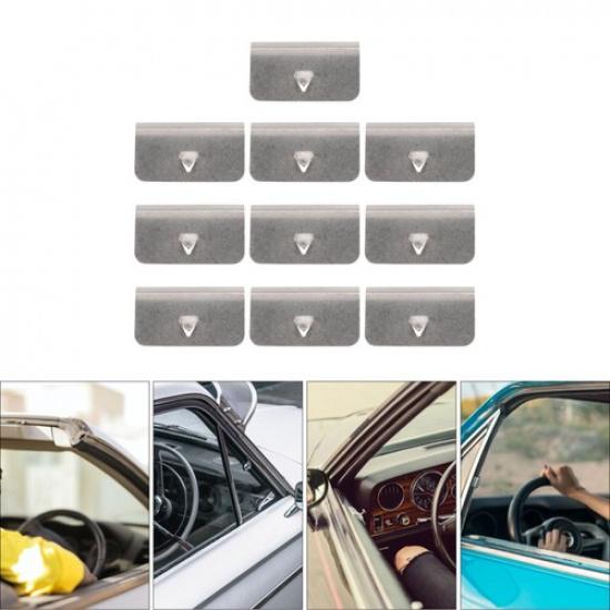 10 Pcs Car Wind Deflector Fixing Clips Side Window Wind Deflectors Clips