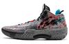 Li Ning Jie Ao Basketball Shoes Men's Mid Top Gray/Black ABFT035-3