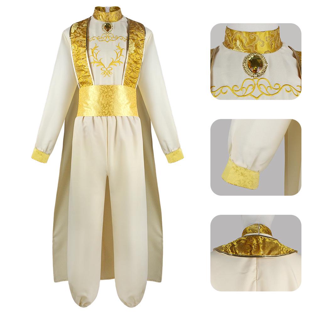 Costume da Cosplay Principe Aladdin: Spettacolo teatrale Le mille e una notte e Costume di Halloween