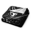 Hollow Knight Silksong Dark Fantasy Samtdecke Modische Decken Gothic für Zuhause Gestrickte Mode-Decke Auto Super Weich Multifunktion