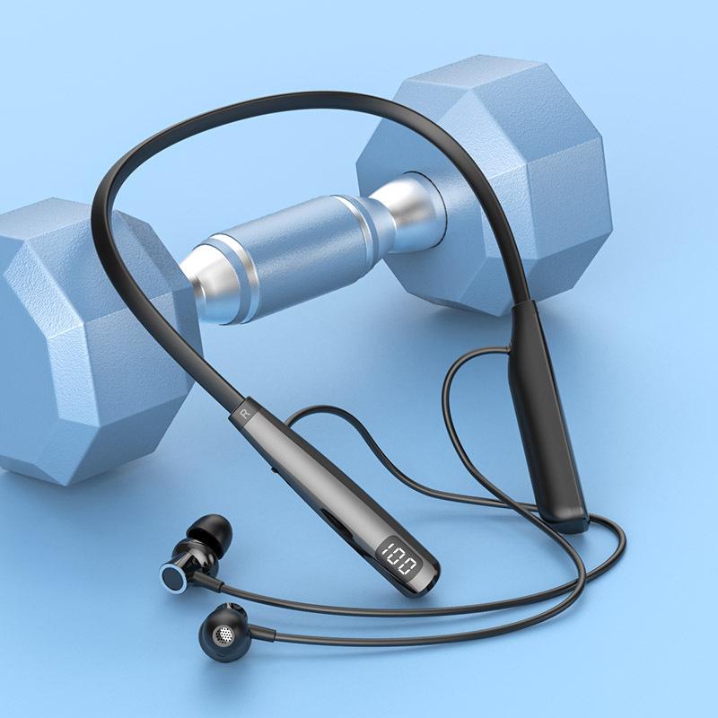 Bluetooth Headphone Neck Neck Wireless Motion Ultra Long Standby Battery Life Noise Reduction