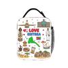 Eritrea Flag Lunch Bag  Fun Lunch Box Office Portable Insulated Thermal Lunch Bags For Women Waterproof Custom Cooler Bag