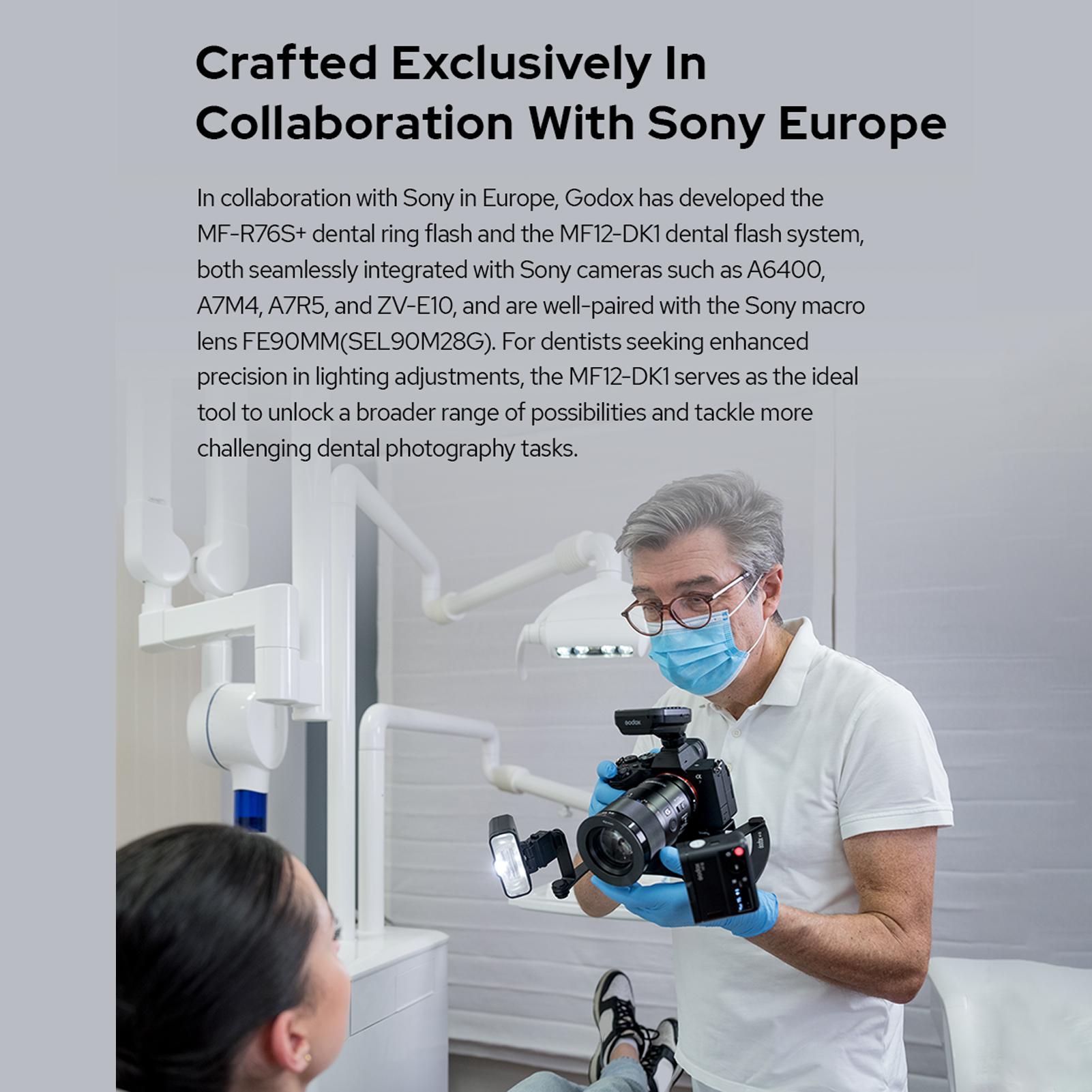 

Набір макроспалахів GODOX MF12 DK1, що включає 2 x MF12 виносний TTL спалах + 1 x тригер спалаху + 8 x перехідних кілець + 1 чорний