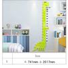 Family Version Of Children's Height Wall Stickers Waterproof Acrylic Wall Sticker Kindergarten Wall Sticker Decoration