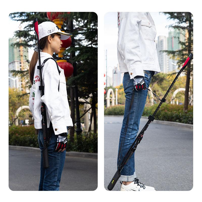 Kingdom Spinning Fishing Rods 73cm-152cm Casting Rod Protection Rope Length Adjustable For Protection Rods Cap Pole Storage Bag