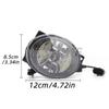 Fog Lights LED Headlight for VW for Jetta 6 MK6 for Golf 6 MK6 Fog Light for Caddy Touran Tiguan Fog Lamp Foglights Driving