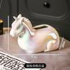 Light Luxury Colorful Unicorn Tissue Box Creative Home Living Room Coffee Table Desktop Decoration Ornament High Value Paper Box