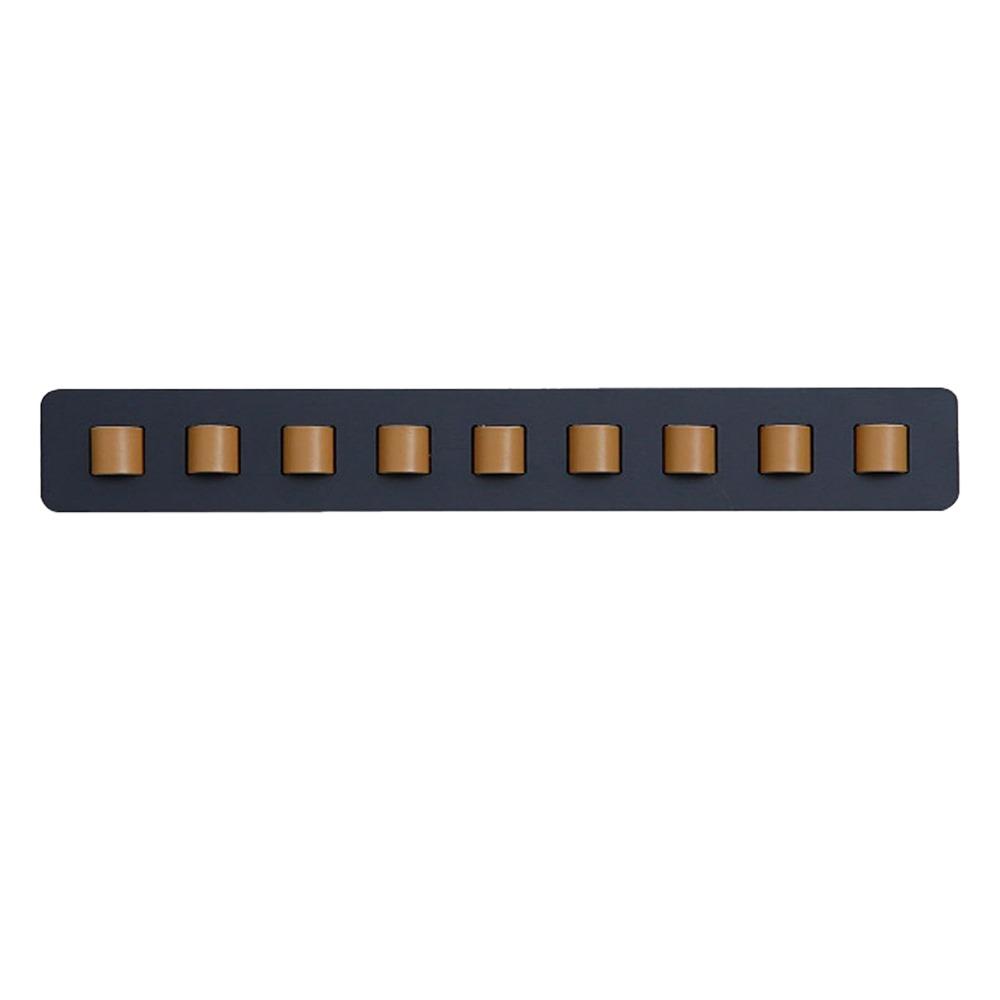 New Wooden Eyeglass Storage Rack Wall Mounted 9 Hooks Sunglasses Organizer Space Saving Multi-Purpose Eyeglass Holder for Office