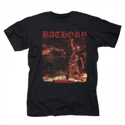 Neues Bathory - Hammerheart Kurzarm Baumwolle Schwarz Alle Größen T-Shirt Unisex T-Shirt