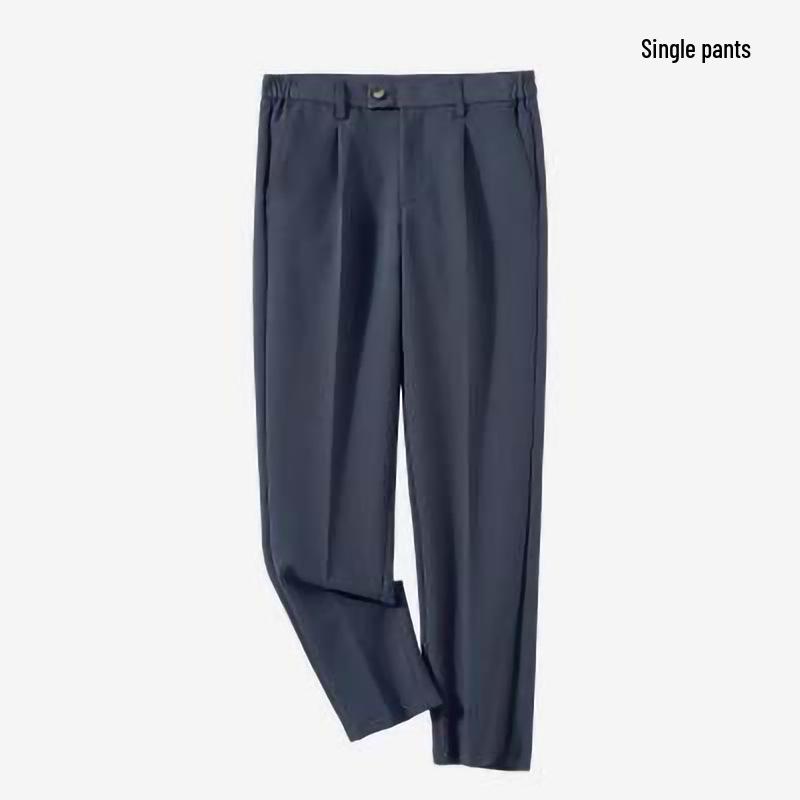 Stilvolle Herren-Freizeitanzüge: Koreanische Business-Anzüge und Hosen-Set für Frühling, Sommer und Herbst