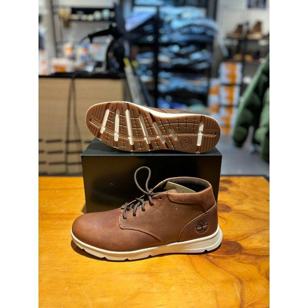 Timberland Mario A6c7t Em6 Parker Street Mid Lace Up Sneakers Brown