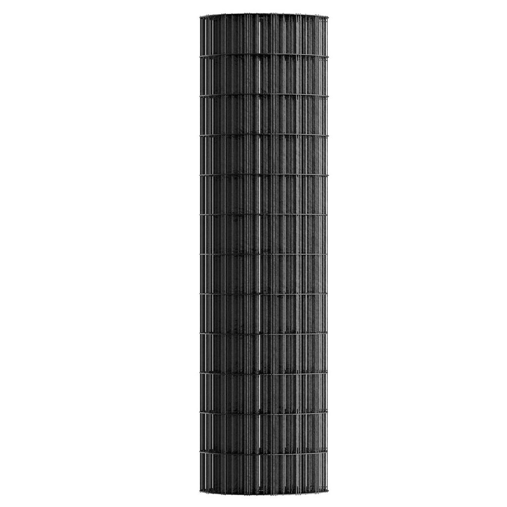 Hardware Cloth 91cm x 7.62m, 2 x 3 in Mesh 16 Gauge Galvanized Wire Mesh Roll, Weather-Resistant Vinyl Coated Chicken Wire Fencing, Heavy Duty Welded