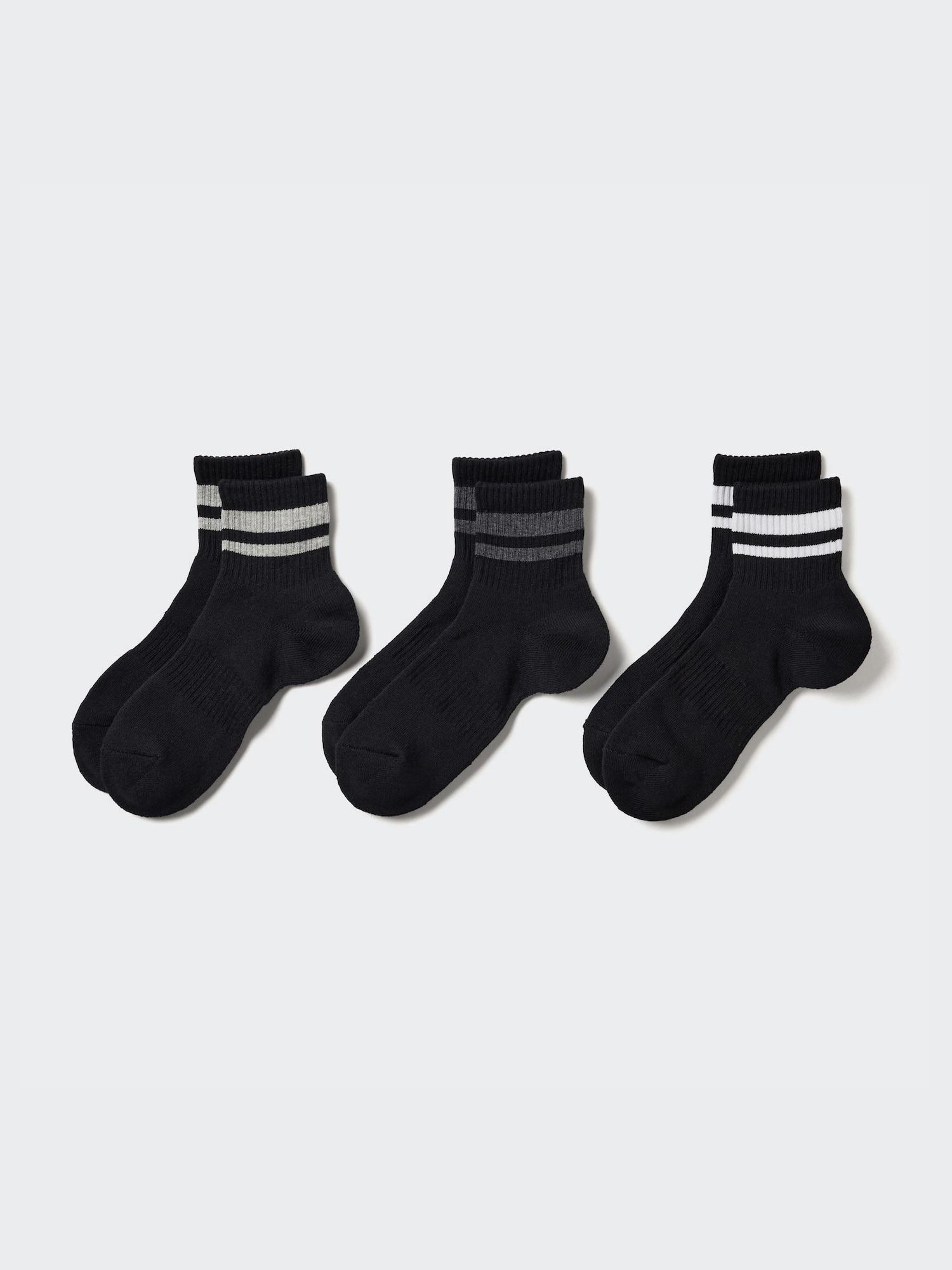 

Носки UNIQLO JAPAN стандартные (Комплект из 3 пар, ворсовая линия) 09 BLACK/2426