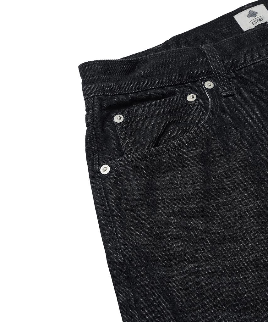 ESFAI Lot.E68 Denim Pants (Washed Black)