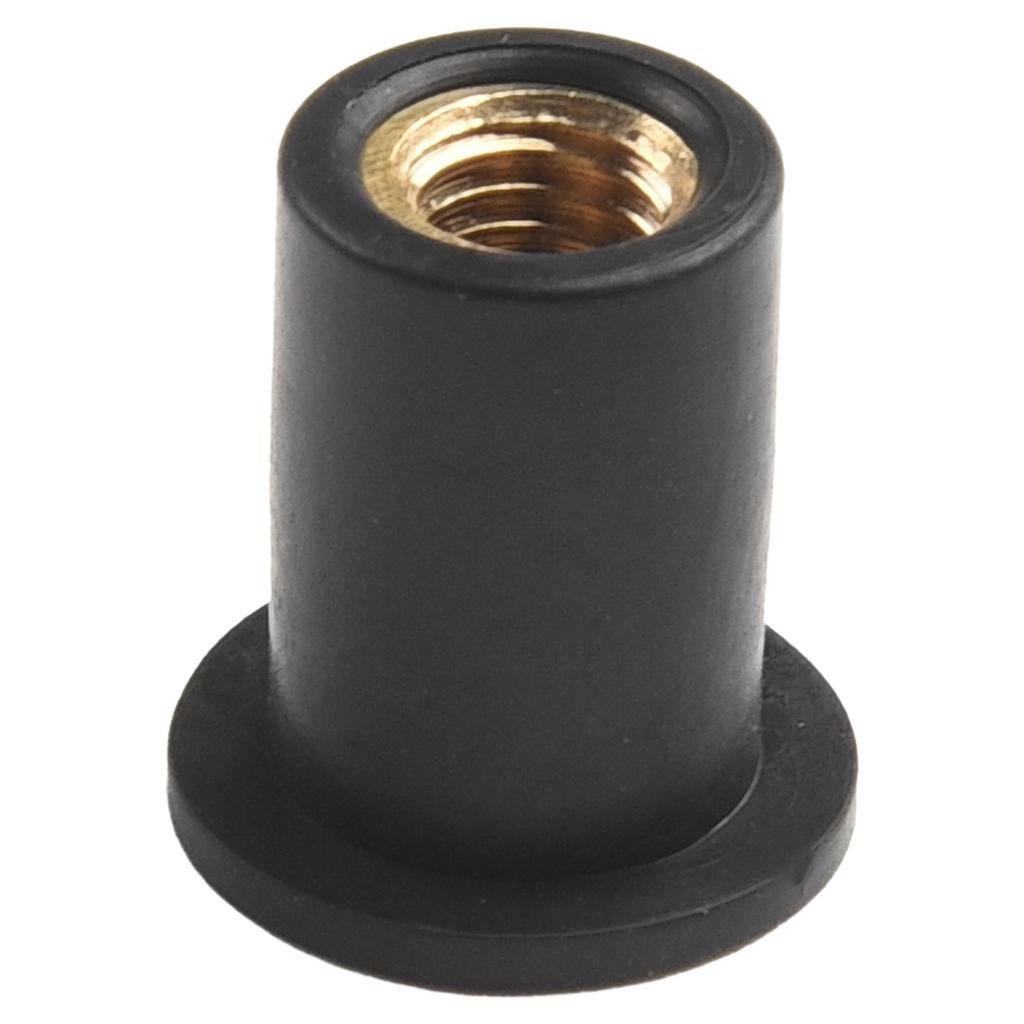 Nuts Nut 5mm ATV Black Bodywork For Most Windshields