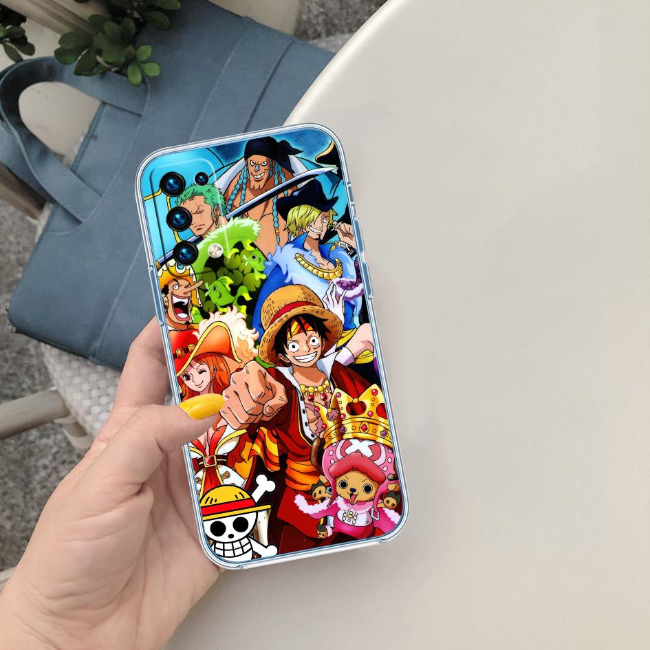 One Piece Cool Soft Shell Transparent Phone Case for Motorola Moto Edge 20 30 40 50 S30 Fusion Ultra Pro Neo Lite + G200 G23