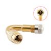 Bike Motorcycle Car Accessories 45/90/135 Degree Air Tyre Valves Brass Extension Car Truck Bike Motorcycle Wheel Tires Parts