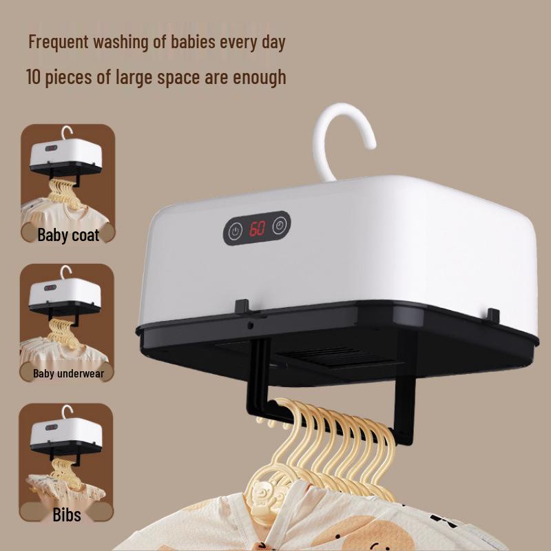 

Portable Foldable Baby Clothes Dryer for Home, Dorm, and Travel CN Standard grass зелений колір