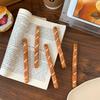 Baguette Coffee Stirrer Ceramic Mixing Stick Cute French Bread Design Heat-Resistant Coffee Spoon for Tea Beverage Stirring Kitchen Decor