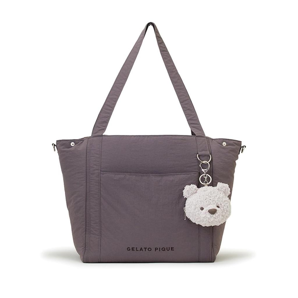 gelato pique Fluffy Gelato Bear Pouch Charm Mini Bag Accessory PPGG266026 BEG F