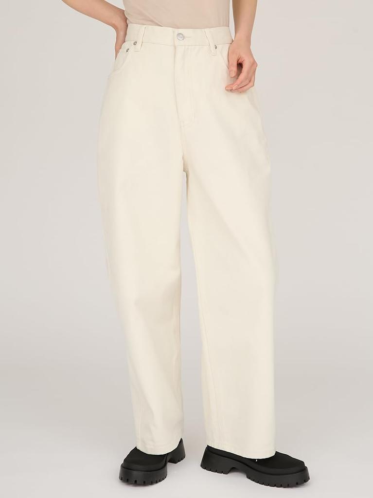 Emi Loose Denim Pants 13WFP254073OWHT0