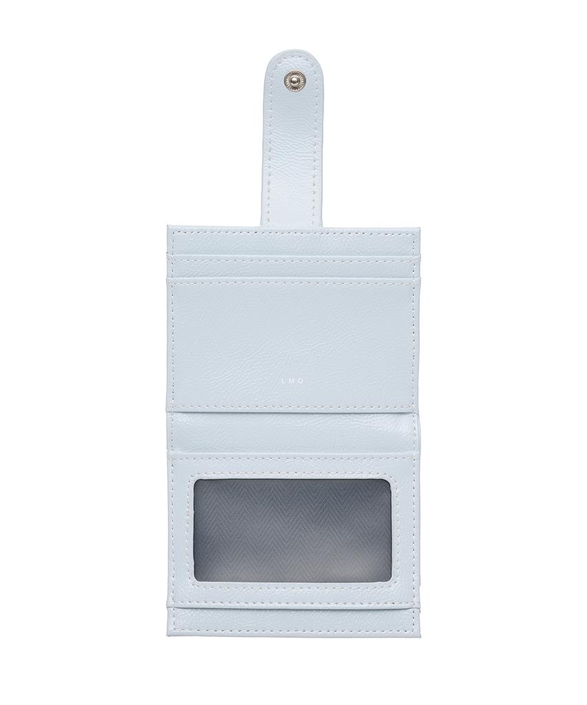 Lemasque Mini Daisy Photo Slot Business Card Holder Card Wallet Sky Blue