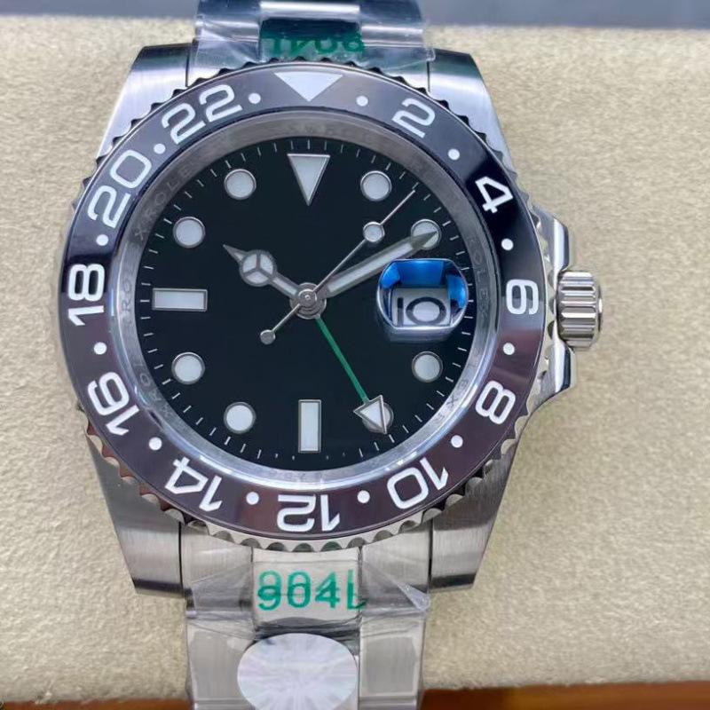 La Joux-Perret Greenwich Метеоритный Циферблат Автоматические GMT Мужские Деловые Часы