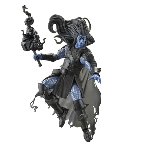Hasbro Marvel Legends Series Black Winter (Thor) Comics Collectible 6-inch (15cm) Action Figure with Build-A-Figure Parts F9073 Authentic Product