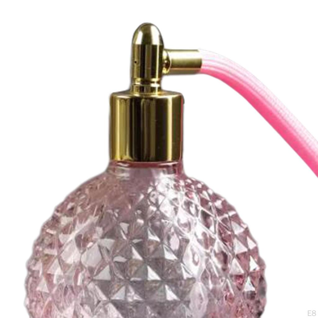 Classic Leakproof Glass Perfume Spray Bottle, Dispenser for Store, Travel,