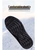 Winter Non-slip Warm Shoes for Men and Women - Thick, Velvet-lined, Waterproof, Cold-proof Cotton Shoes for Middle-aged and Elderly.
