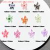 20/50Pcs For Nail Art Manicure Salon Mixed-Color Soft 3D Sculpture Lily Nail Charms Resin Gradient Flower Decorations