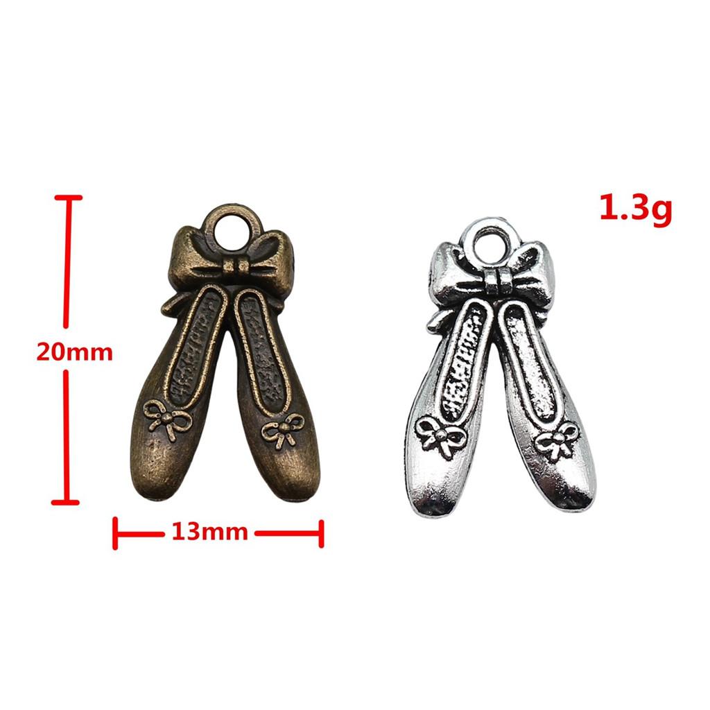 Cowboy Boot Charms Multi Color Alloy Pendants For Western Themed DIY Jewelry