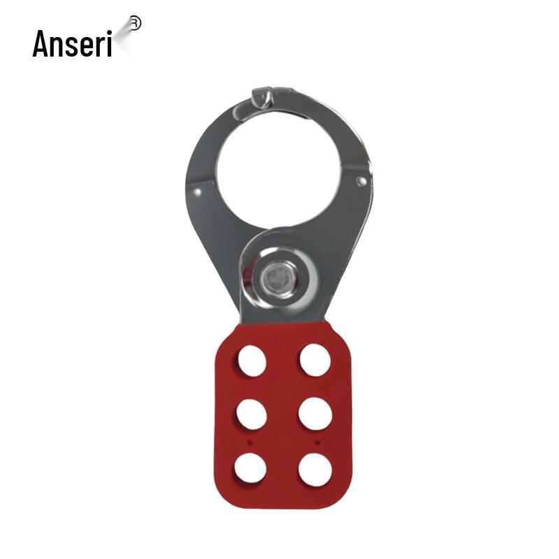 Ansell 6-Hole Steel Lockout Hasp