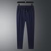 Spring and Autumn Men's Casual Sports Pants Thin Slim-fit Tie-Toe Straight Sweatpants