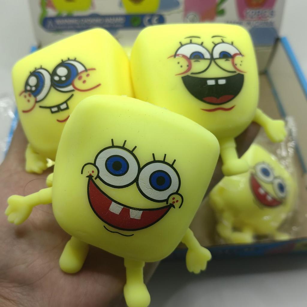 Anime SpongeBo SquarePants Squishy Toys Kawai Patrick Star Squishy Relief Stress Pushy Squeeze Fidget Toys Birthday Party Gifts
