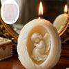 Reusable Silicone Mould for Making Angel Shaped Candle Soap and Craft with Artistic Styles