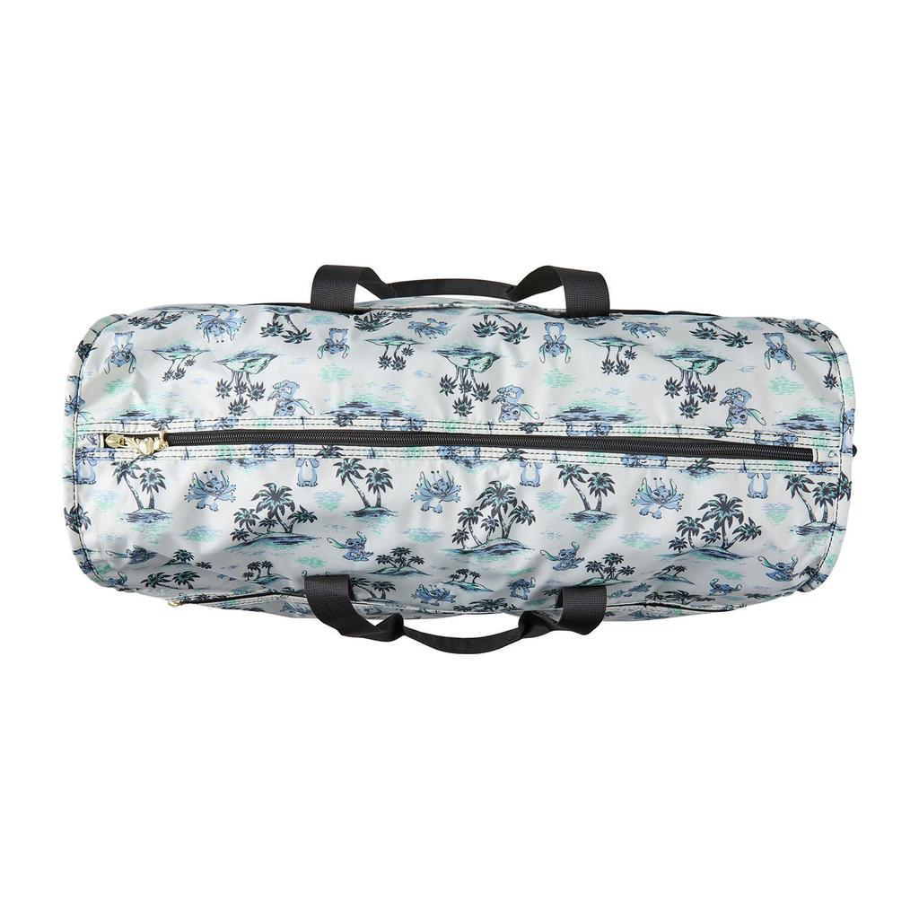 Faltbare Boston Bag, Groß, HPL0004 DN61. Beiger Stich