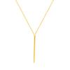 Necklace, European and American simple long stick lasso necklace popular handmade chain