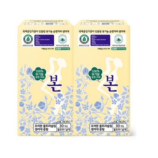 

Органические ультра крылышки 2 упаковки (Выберите 1 из 2 типов) (Большой 28P/Средний 30P) Organic Woolnal Medium 30P*2