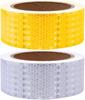 Reflective Tape, 9M x 5CM Warning Sticker High Intensity Reflector Tape Waterproof Safety Tape, 1 Pack Self-Adhesive Security Marking Tape