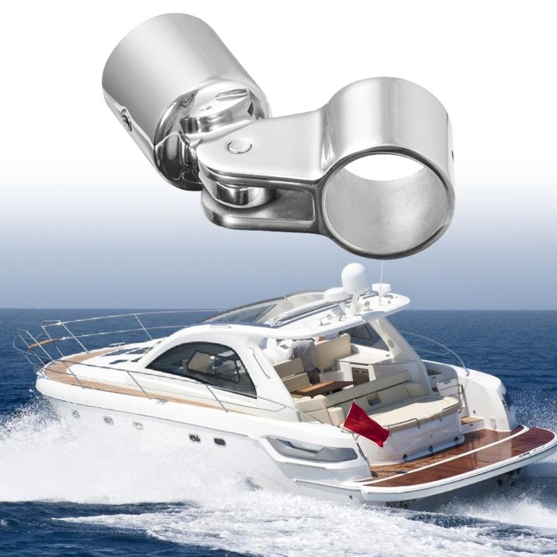 Stainless Steel Bimini Top Hardware Fitting Set 7/8" or 1'' Bimini Top Eye End Cap For Boat Rigging And Repair