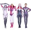 Stacy Spider Gwen Costume Venom Cosplay Girl Women Spiderman Halloween Jumpsuit
