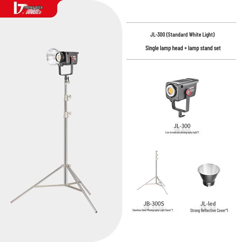 JINBEI JL300 Professional LED Fill Light Kit JL300 White Light