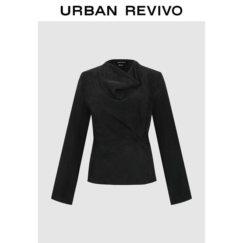 UR Women s Cowl Neck Long Sleeve Blouse S