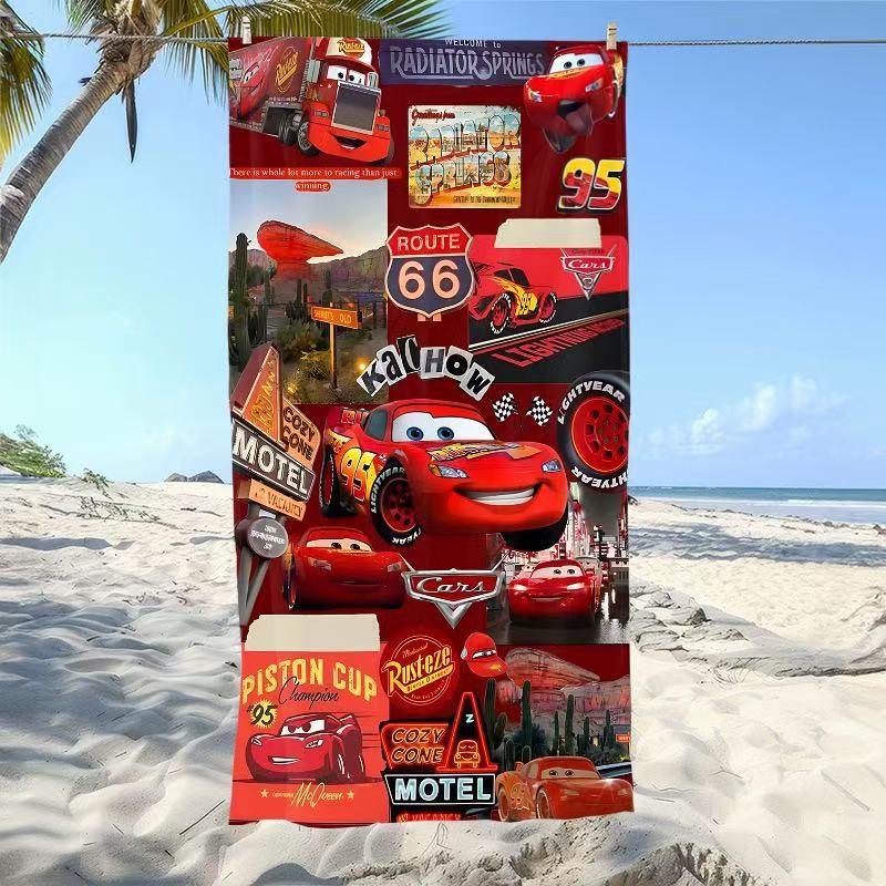 Anime Cartoon Digital Print Quick-Dry Beach & Travel Towel