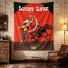 Lucky Luke Punching Outlaw Red Comic Cover Volume 22