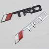 TRD Metal Labeling, Car Modification Car Logo 3D Three-dimensional Car Logo Sticker Body Sticker, Metal Label