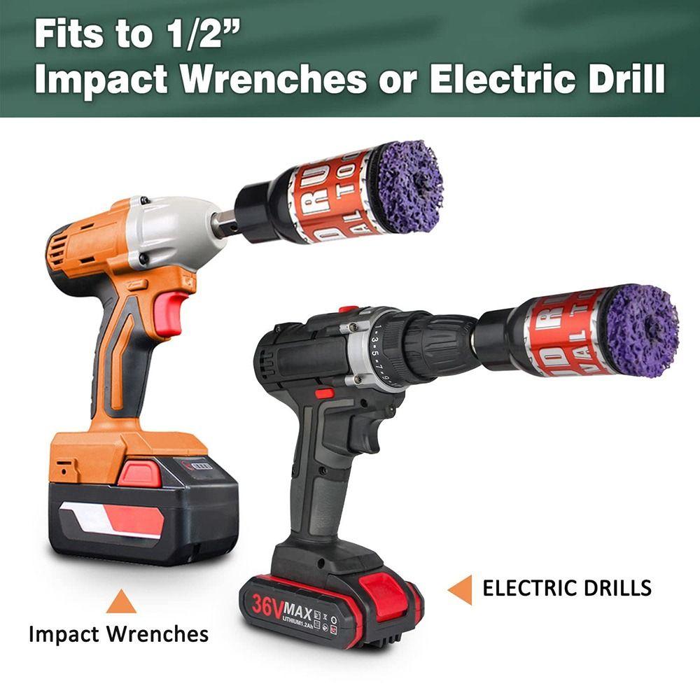 

Инструмент для удаления ржавчины со шпильками из нержавеющей стали, универсальный инструмент для очистки ступицы, диск для очистки колес, инструмент для очистки на открытом воздухе